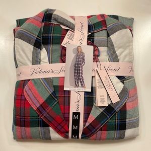 Victoria’s Secret Flannel Long PJ Set